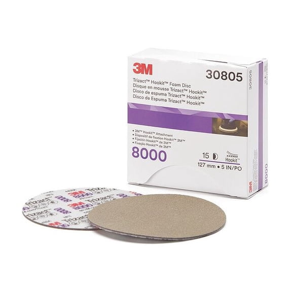 3M Trizact Hookit Foam Disc 5 in 8000 grit