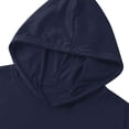 thumbnail image 6 of YunPes Boys Short Sleeve Hoodie,Youth Athletic Workout Pullover,Kids Sports Soccer Baseball Lightweight Hooded T-Shirt for Teen Girl, 6 of 8