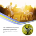 thumbnail image 4 of Balón de fútbol Tamaño 5 Partido Entrenamiento Ejercicio Fútbol Accesorios portátiles Deportes y aire libre Amarillo Soidarity, 4 of 6