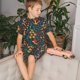 thumbnail image 4 of Balery Mushrooms And Flowers Conjunto de Pijama Infantil de Manga Corta con Estampado – Ropa de Dormir de Algodón Suave-XX-Large, 4 of 6