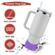 thumbnail image 4 of Uxcell Funda de Botella de Agua de Silicona [1PCS] - Funda Protectora Antideslizante para Proteger Botellas de Agua de Rasguños - [Violeta - 2.75 IN], 4 of 7