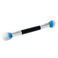 thumbnail image 1 of Cepillo de Maquillaje Suave de Madera de Doble Cara de Sombras de Ojos Fundación Herramienta Cosmética en Polvo Baoblaze Pincel de maquillaje Daul End Eyebrow, 1 of 8