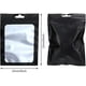thumbnail image 2 of Bolsas Ziplock de aluminio de 100 piezas (negras, 10x15 cm) Bolsas de almacenamiento de alimentos Mylar resellables, 2 of 4