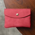 thumbnail image 1 of Men Two-in-One Money Bag Bank Card Bag WIth Zipper Multi Card Pockets Coin Bag Mini Coin Purse Hasp Wallet ID Card Holder Card Clip RED, 1 of 8