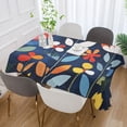 thumbnail image 2 of Yayeee Tablecloths for Rectangular Tables 54 x 54 inch Party Table Cover, Art Flowers, 2 of 6