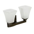 thumbnail image 2 of Moen YB5162BL Voss 2 Light 14" Wide Bathroom Vanity Light - Black, 2 of 7