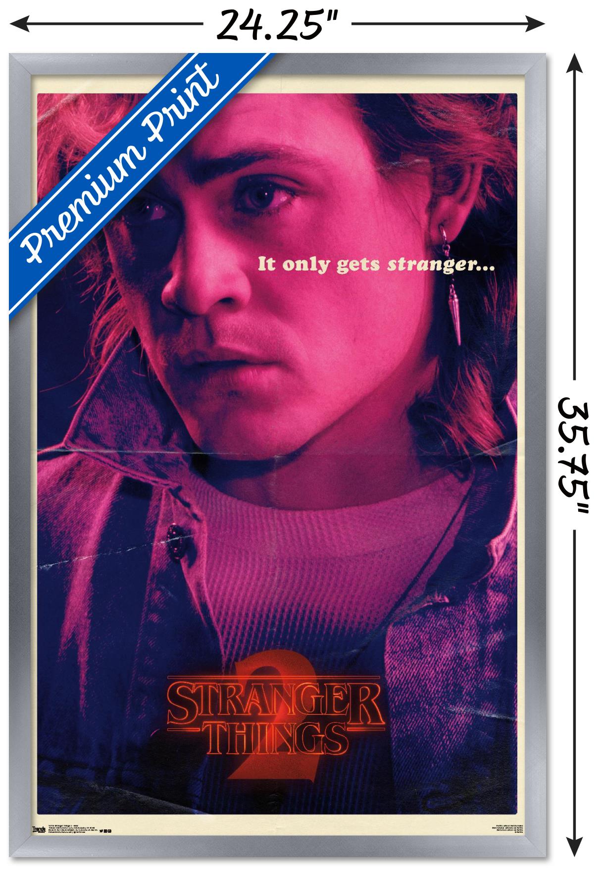 Netflix Stranger Things: Season 2 - Billy Wall Poster, 22.375" x 34", Framed