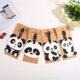 thumbnail image 4 of ZHAOCHENG (Panda 4pc),Etiquetas de equipaje de viaje,Soportes de etiquetas de identificación de viaje para maleta Panda,Soportes de etiquetas de identificación de PVC para mochila, 4 of 5
