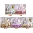 thumbnail image 4 of Mistaha Moustiquaire Lit Lit Canopée Rideau de Moustiquaire Lit Canopée Rideau Circulairerincess Moustiquaire Universelle Pure Dôme Lit Rideaueeps Loin Insectes & Mouches pour la Maison & Voyageree-installation, 4 of 7