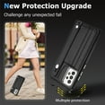 thumbnail image 4 of Dteck for Samsung Galaxy A53 5G Case, Galaxy A53 5G Wallet Case with Kickstand Leather Card Holder, Phone Protective Back Cover for Samsung Galaxy A53 5G,Black, 4 of 6