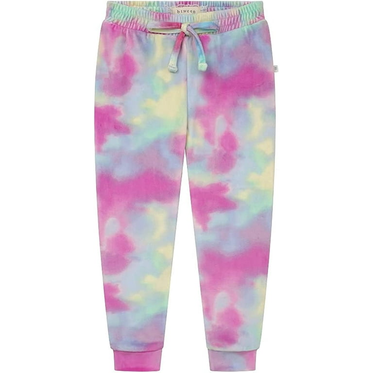 Tie dye girls sweatpants hot sale