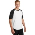 thumbnail image 4 of Sport-Tek Men's Short Sleeve Colorblock Raglan Jersey, 4 of 6