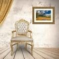 thumbnail image 3 of Jaynes Gallery 14x11 Gold Ornate Wood Framed with Double Matting Museum Art Print Titled - Canada-Alberta-Yoho National Park The President Range mountain and water landscape, 3 of 4