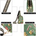 thumbnail image 6 of FORMRS Womens Crossbody Sling Bag Travel Daypack Shoulder Chest Backpack, Yellow Christmas Gingerbread, 6 of 7