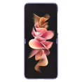 thumbnail image 5 of Funda Transparente Para Teléfono Compatible Con Samsung Galaxy Z Flip3 Funda Protectora Antihuellas Dactilares Carcasa De Galvanoplastia Plegable Con Todo Incluido Noticed EL016807-05, 5 of 5