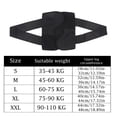 thumbnail image 3 of Men Women Sports Knee Brace, Breathable Mesh Adjustable Knee Support for Running Fitness Knee Recovery Black M, 3 of 6