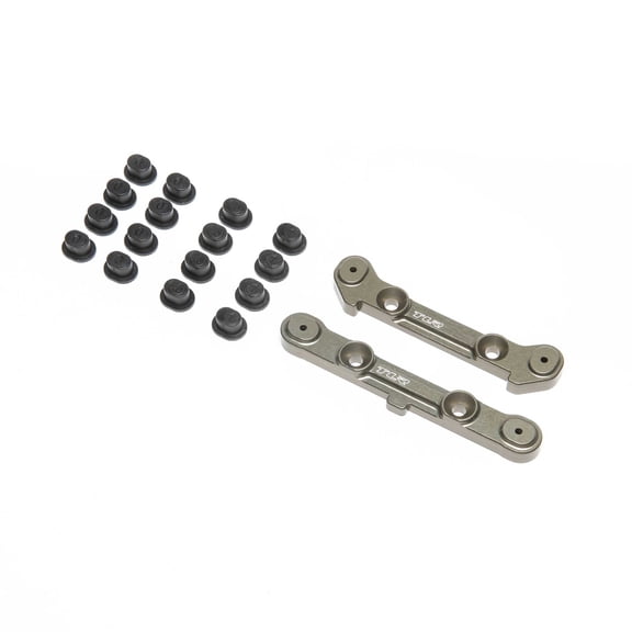 Team Losi Racing Adjustable Rear Hinge Pin Brace w/Inserts 8XT TLR241063 Gas Car/Truck Replacement Parts