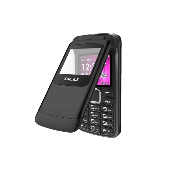 Restored BLU Zoey Flex 3G Z170L 1.8" Cellphone GSM Unlocked Dual Sim |Black