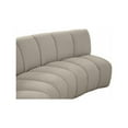 thumbnail image 5 of Meridian Furniture Infinity Brown Boucle Fabric 11pc. Modular Sectional, 5 of 11