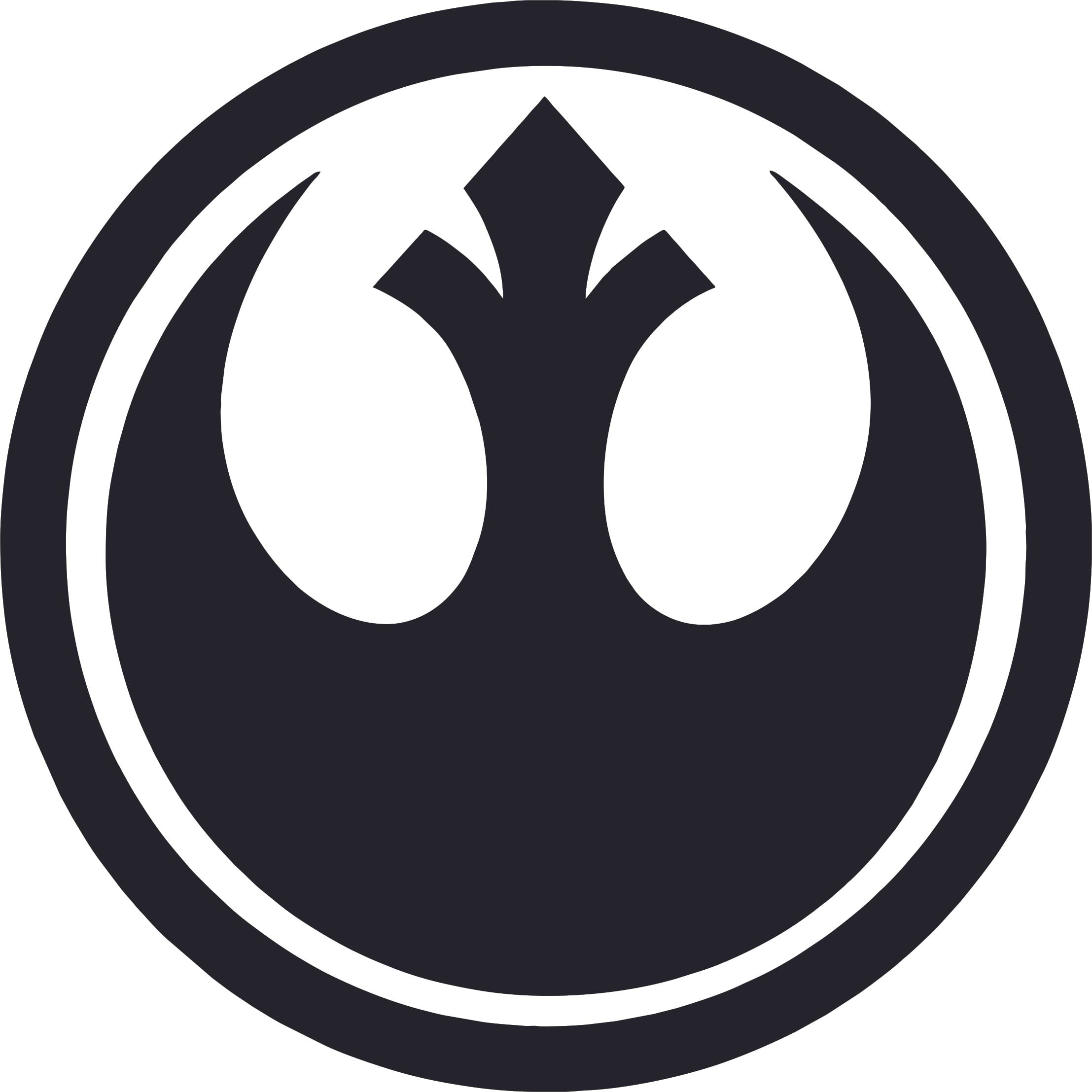 10 inch Princess Leia Organa Decal Rebel Alliance Star Wars Episode 4 Remov...