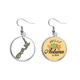 thumbnail image 1 of Nueva Zelandia verdor de Sunshine Island Pendiente del lóbulo de la joyería del pendiente de la hoja del otoño Unbranded M, 1 of 3