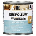 Vintage Aqua, RustOleum Ultimate Wood Stain316183, Half Pint