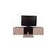 thumbnail image 1 of Mueble/repisa Flotante Minimalista para TV con 3 Puertas DECOMOBIL Muebletv/3puertas-W/O, 1 of 5