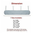 thumbnail image 2 of Housse de Protection pour Auvent Rangement d'Hiver, Auvent Rétractable Cassette en Aluminium Utilisation Rapide Facile, Tissu Imperméable Protection Solaire Jardin Extérieur, 2 of 5
