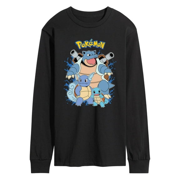 Pokémon - Squirtle Evolution - Men's Long Sleeve T-Shirt