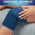 thumbnail image 3 of Miracle Knee Relief Gel-Infused Compression Wrap, 360-Degree Knee Support for Men & Women, 3 of 7