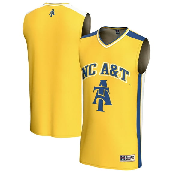 Youth GameDay Greats Gold North Carolina A&T Aggies Lightweight Basketball Fashion Jersey