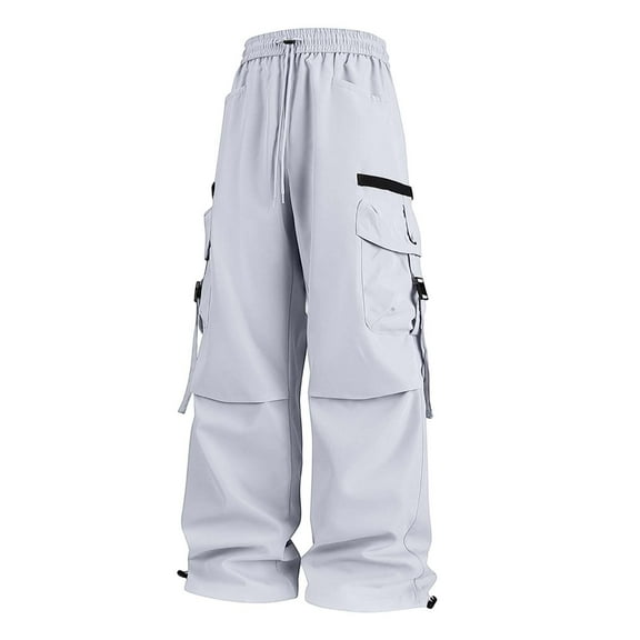 Men's New Work Pants Trend Loose Straight Casual Sweatpants