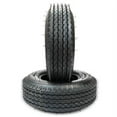 ZGBY 2Pcs 4.80/4.008 Trailer Tires Lrb 4 Ply Bias Load Range B 4.80X8