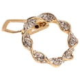 thumbnail image 1 of Brooch Pin Flower Twist Shape Sparkling Rhinestones Imitation Pearls Decor Scarf Buckle Sweaters Collars Hats Bags Coats Scarves Accessory, 1 of 8