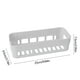 thumbnail image 3 of Wall Mounted Shelf Organizer | ABS Plastic Kitchen Bathroom Restroom Storage Rack - Multifunction | Space-Saving Design | Cosmetic Toiletry Holder | White Pink Green Blue | 25x9.5x7.5cm, 3 of 6