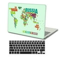 thumbnail image 4 of KSK KAISHEK Hard Shell Cover Only Compatible MacBook Pro 13" with Retina Display Touch ID + Black Keyboard Cover Model: A2338 M1&A2289&A2251&A2159&A1989&A1706&A1708 (Geography 84), 4 of 5