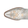 thumbnail image 4 of Dingo Womens Primrose Embroidered Floral Snip Toe Cowboy Ankle Boot, 4 of 5