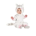 thumbnail image 1 of Infant White and Grey Kitty Costume, 1 of 2