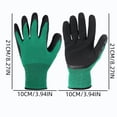 thumbnail image 3 of Yhmxh Non-Slip Rubber Coated Gardening Gloves, Breathable Work Gloves with Textured Palm, Lightweight Comfort Yard Gloves for Planting, Construction, and Household Tasks, 3 of 6