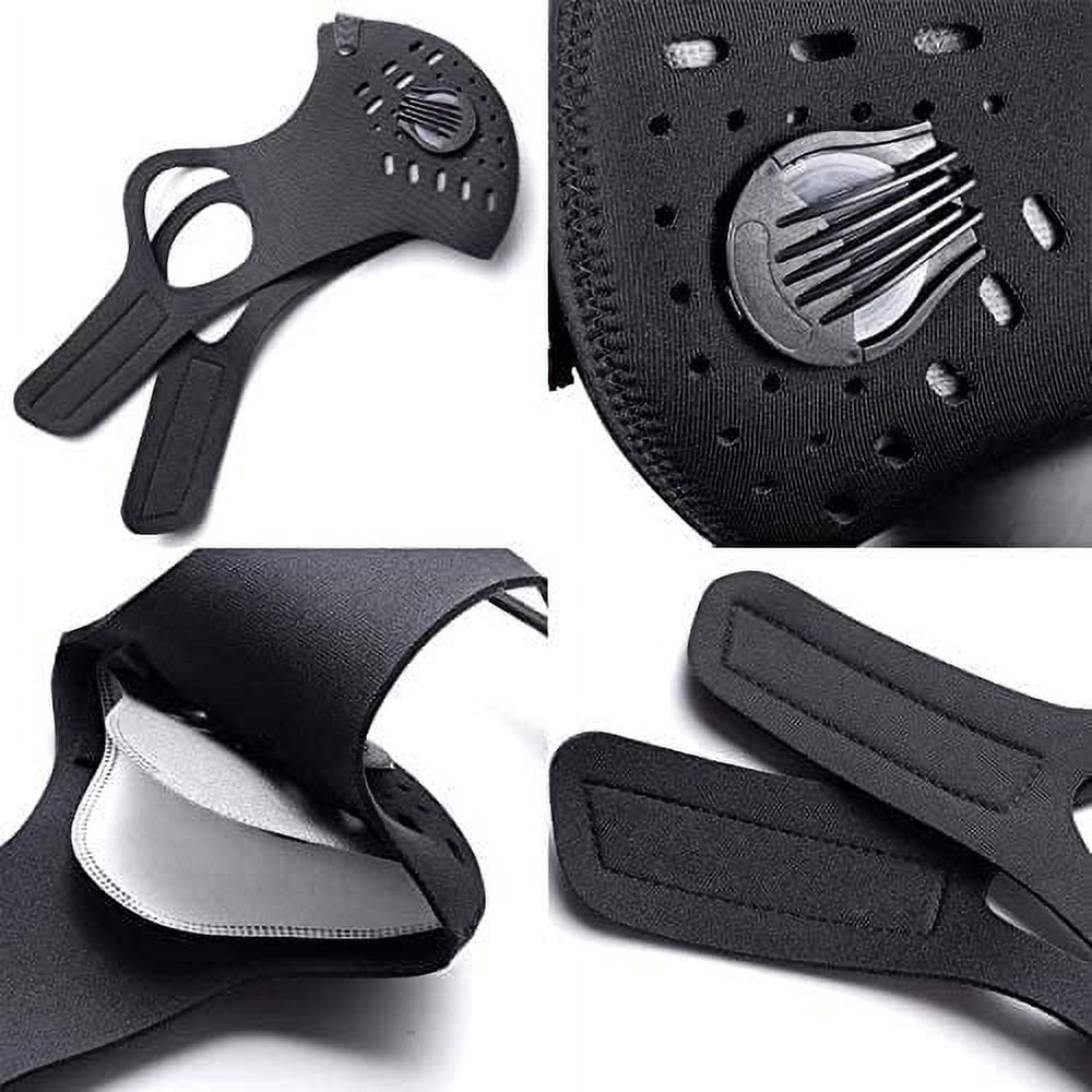 Face Masks - TWIN PACK - 2 Masks with 4 Filters - Ships from USA