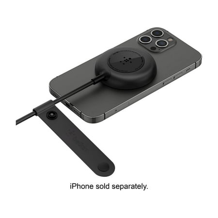 Belkin - BOOST CHARGE 7.5 Watts Magnetic Wireless Charger for iPhone 14/13/12 - Black