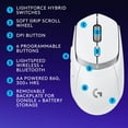thumbnail image 4 of Logitech G309 Lightspeed Wireless Gaming Mouse, Lightweight, LIGHTFORCE Switches, Hero 25K Sensor, 300+ hr Battery, 6 Programmable Buttons, PC & Mac, 4 of 10