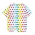 thumbnail image 5 of ZyeKqe T Shirts for Toddler Baby Girls Graphic Print Short Sleeve Shirts Round Neck Casual Summer Tees Top, 5 of 5