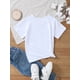 thumbnail image 2 of Kids' 100% Cotton Labor T-Shirt - Happy Labor Print with Crossed Axes & Stars, Cute Casual Round Neck Tee for Boys & Girls, Machine Washable, Perfect for Everyday & Holiday Celebrations, 2 of 6