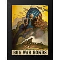 thumbnail image 2 of Vintage Apple Collection 14x18 Black Modern Framed Museum Art Print Titled - Warbonds, 2 of 5