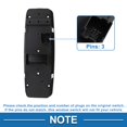 thumbnail image 4 of Unique Bargains Front Left Side Power Window Switch for Chevrolet Blazer Tahoe No.15151360, 4 of 7