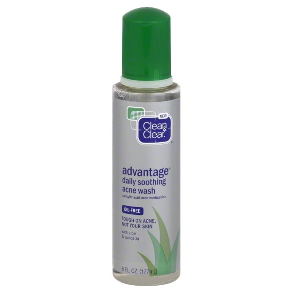 Johnson & Johnson Clean & Clear Advantage Acne Wash, 6 oz