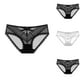 thumbnail image 2 of Ropa interior sexy para mujer Bragas Sedoso Cómodo Tanga de encaje con rosca Fridja nalpqowj14387, 2 of 6