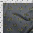 thumbnail image 2 of oneOone Cotton Flex Fabric Bird & Tree Block Printed Fabric 1 Yard 40 Inch Wide, 2 of 4
