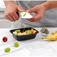 thumbnail image 6 of [12 oz -50 Count 1 Compartment Meal Prep Containers Reusable - Microwaveable, Dishwasher and Freezer Safe, BPA-Free, Portion Control and Convenience Food Storage with Lids, Stackable, 6 of 7